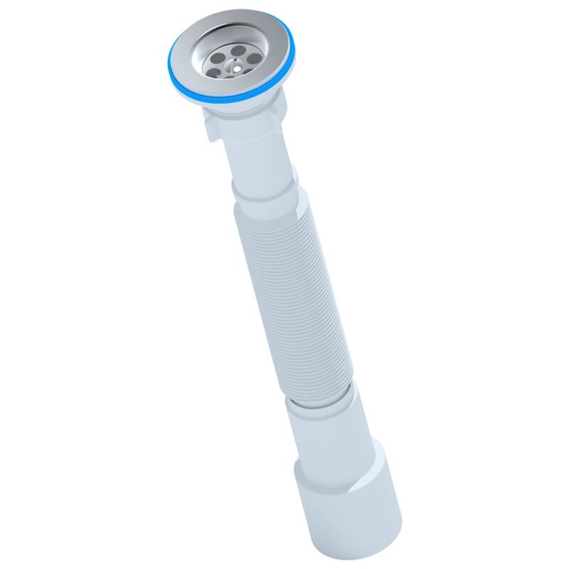 G206 Sifon flexibil extensibil pentru lavoar, 1 1/4", iesire Ø40/50 mm - imagine 1