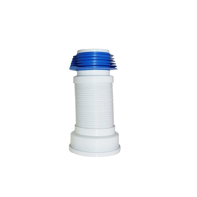 Racord WC Ø110 mm,  flexibil extensibil 550 mm,  insertie metalica - imagine 1