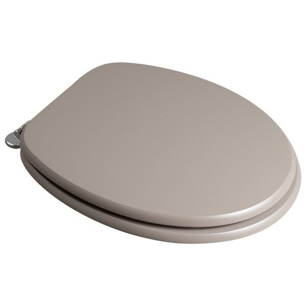 Capac wc MDF gri maroniu - imagine 1