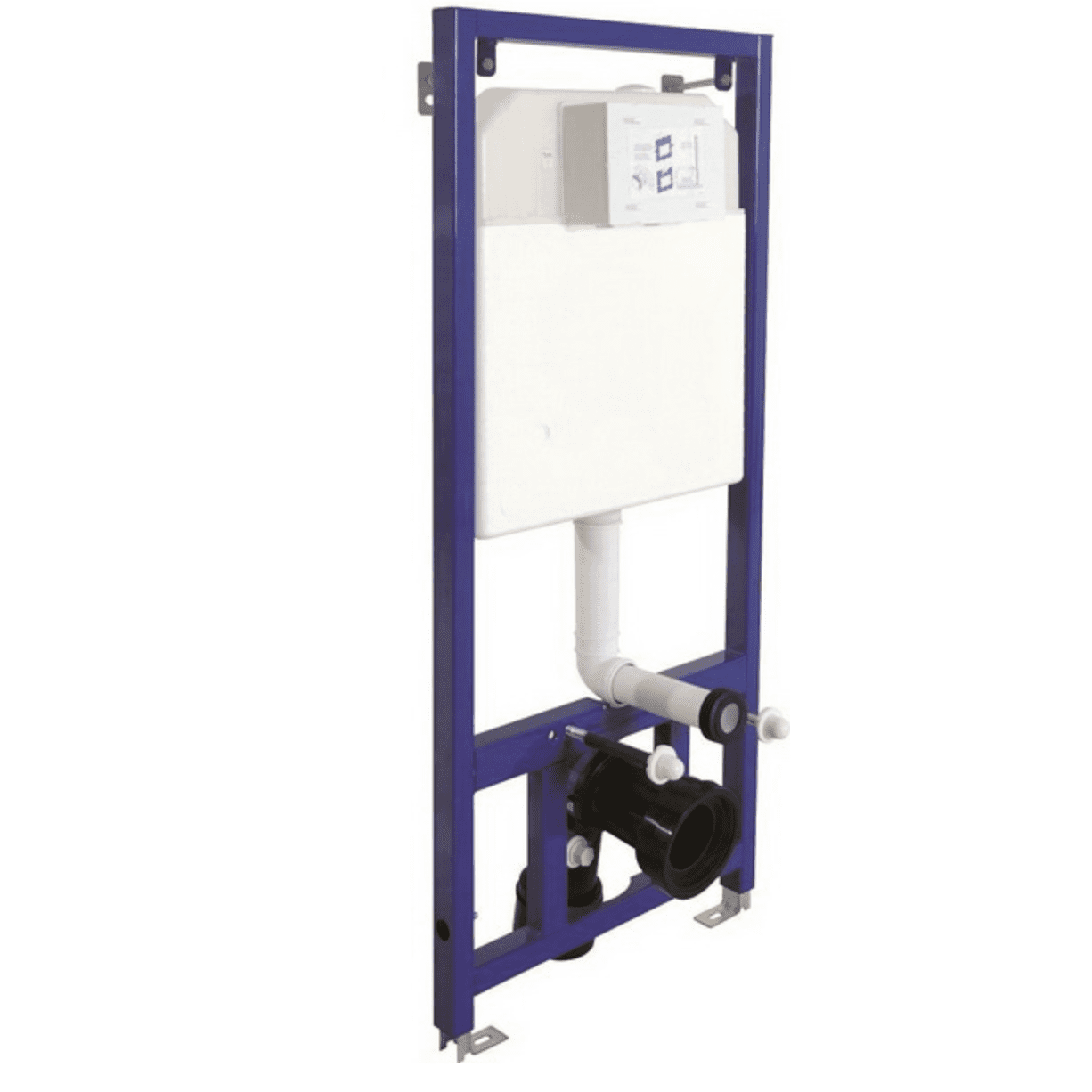 Rezervor wc incastrat SLIM 80 cu cadru pentru montaj in perete gips carton si vas wc suspendat - imagine 1